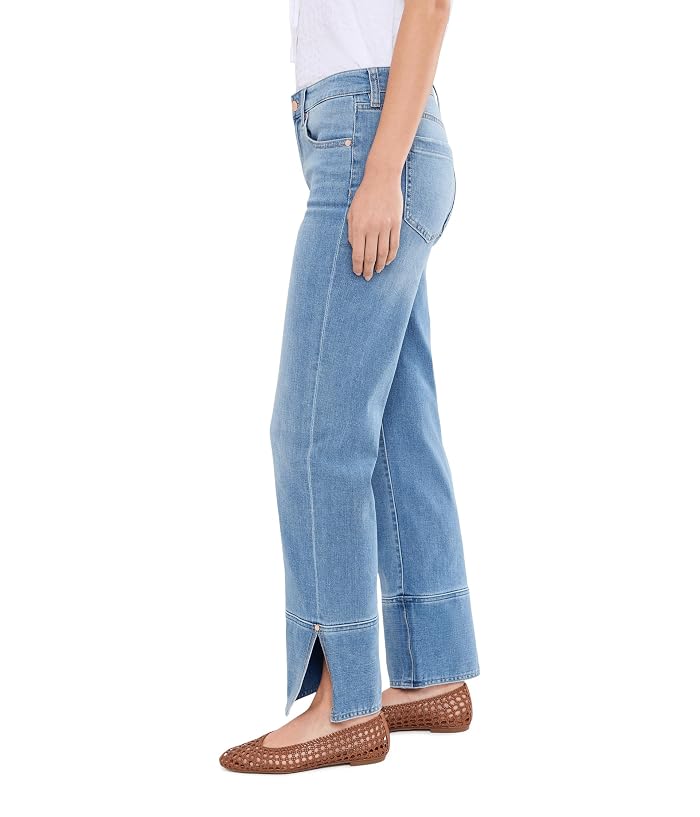 Liverpool Los Angeles 30" Mid-Rise Kennedy Straight Jeans with Cuff and Slit - Image 3