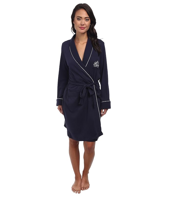 Lauren Ralph Lauren Hartford Lounge Short Shawl Collar Robe