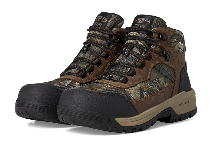 KEEN Utility Skokie Waterproof Work Boots (Carbon Toe)