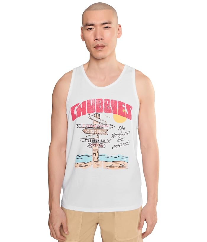 Chubbies The Fork In The Road (non Pocket Graphic Tank)