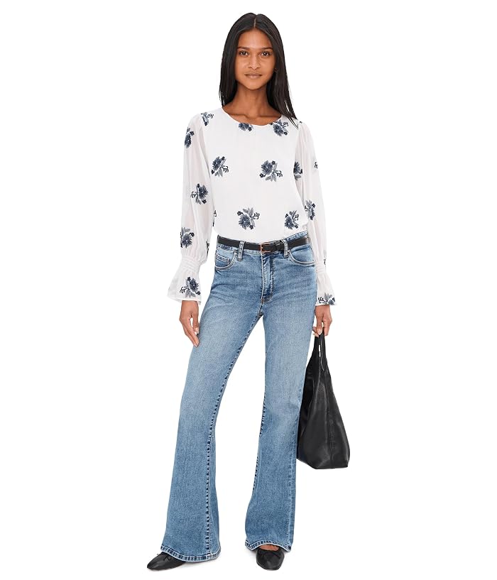 KUT from the Kloth Ana High Rise Fab Ab Flare-Baby Dn All Over - Image 2