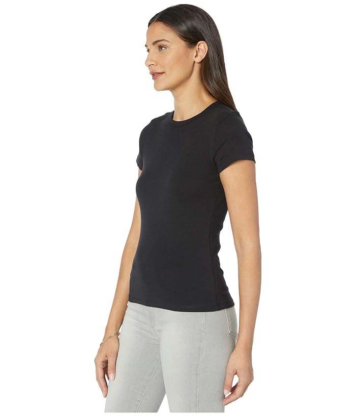 Lilla P 1x1 Rib Short Sleeve Crew Neck T-Shirt - Image 2