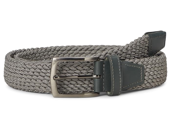Johnston & Murphy Woven Stretch-Knit Belt