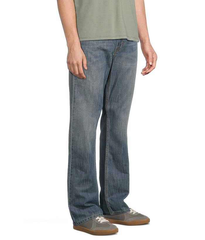 Levi's® Mens 527 Slim Boot Cut Jeans in Medium Chipped - Image 2