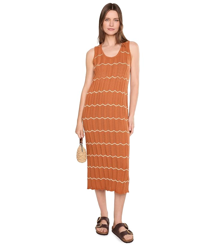 Varley Yuna Scallop Knit Dress - Image 2