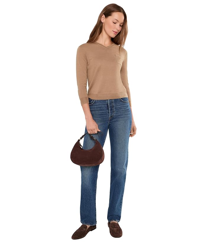 Vince 3/4 Sleeve V-Neck - Image 2