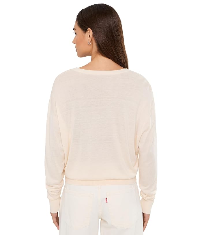 Lauren Ralph Lauren Modal-Silk-Blend V-Neck Sweater - Image 4
