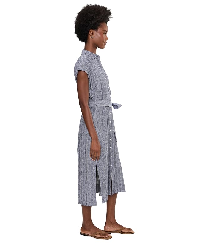 Tommy Bahama Textured Dobby Midi Shirt Dress - Image 3
