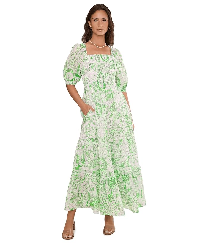 Lilly Pulitzer Hadly Short Sleeve Smocked - Image 2