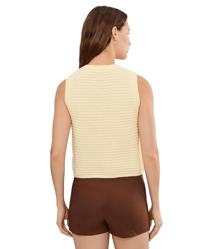 525 america Jayme Button Through Textured Vest - Image 4