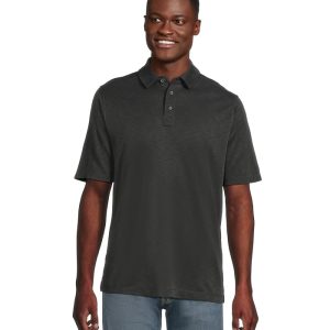 Johnston & Murphy Vintage Slub Polo