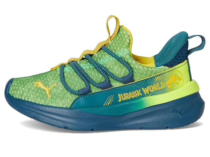PUMA Kids Softride One4All Jurassic World Slip-On Shoes (Little Kid) - Image 4