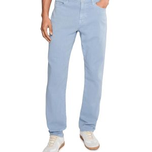 AG Jeans Everett Slim Straight Pants In Sulfur Smoky Sapphire