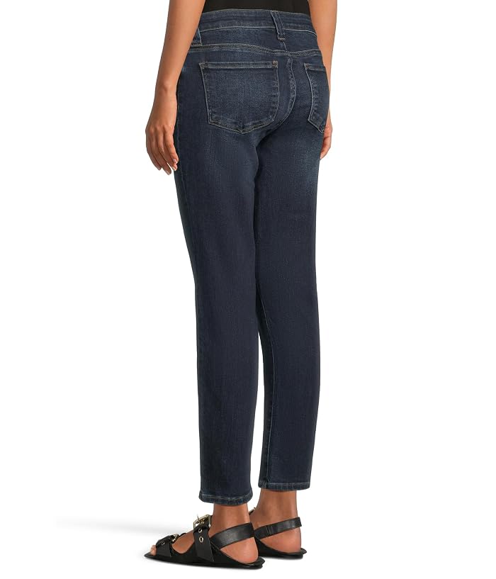 KUT from the Kloth Petite Stevie Mid Rise Straight Leg 5 Pkt - Image 3