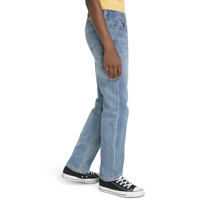 Levi's® 502 Regular Taper Eco Performance Jeans (Toddler/Little Kid/Big Kid) - Image 2