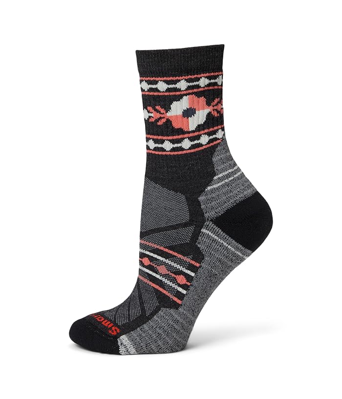 Smartwool Hike Light Cushion Retro Floral Mid Crew Socks