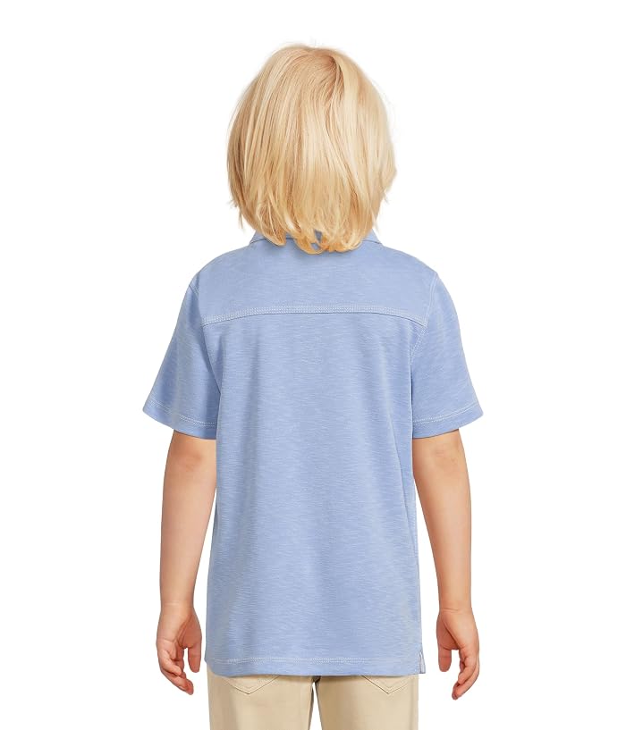 Johnston & Murphy Kids Vintage Slub Polo (Big Kid) - Image 2