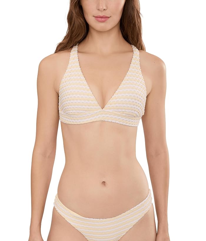 Seafolly Mesh Effect Multi Fit Longline Tri