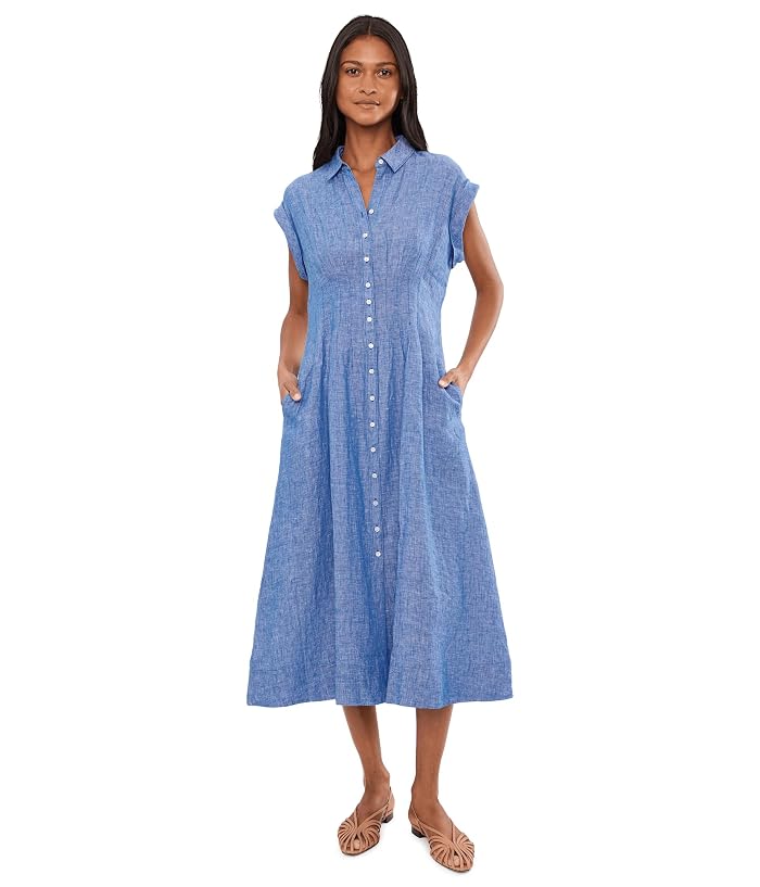 Lilly Pulitzer Tonya Linen Midi Shirtdress