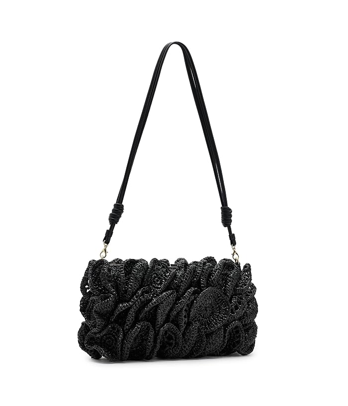 FARM Rio Raffia Flower Clutch - Image 2