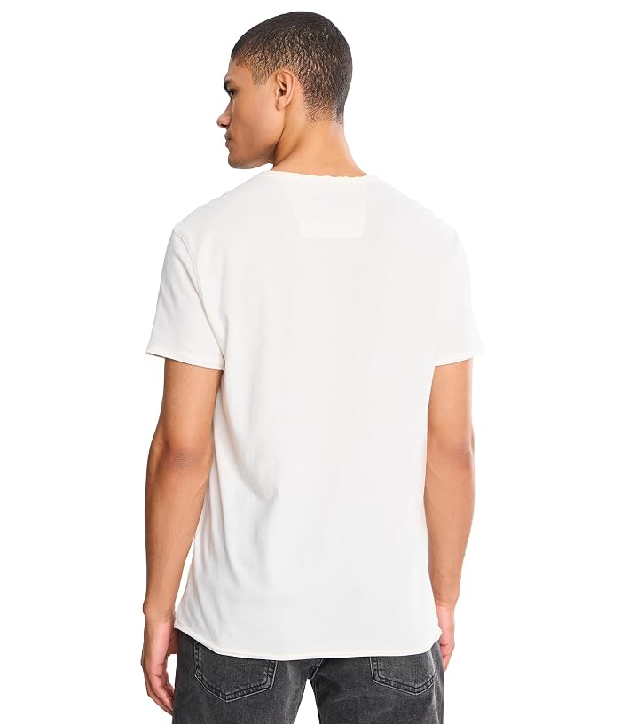 John Varvatos Skull Embroidery Tee KG7469W26 - Image 4