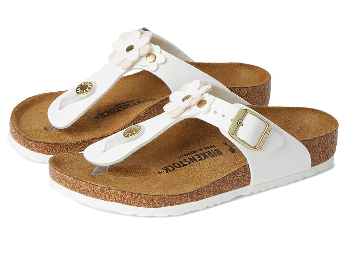 Birkenstock Kids Gizeh Flowers (Little Kid/Big Kid)