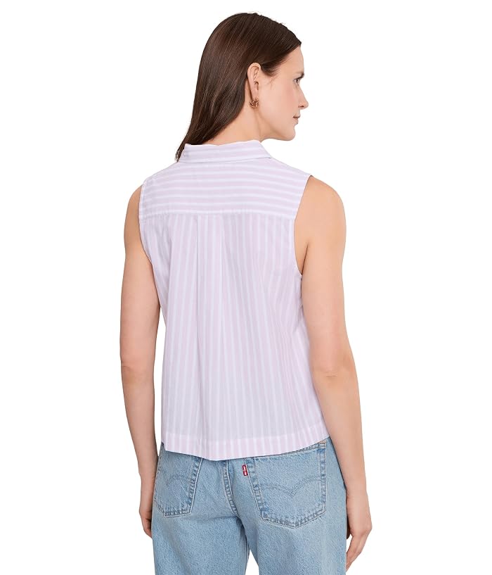 Lilla P Striped Sleeveless Shirt - Image 4