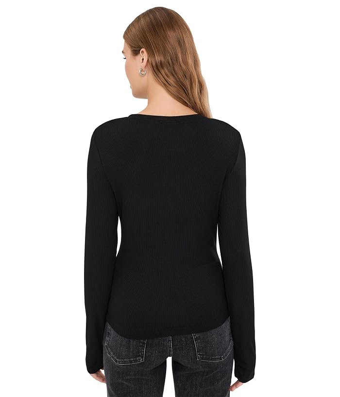 Michael Stars Finn Cropped Crew Neck - Image 4