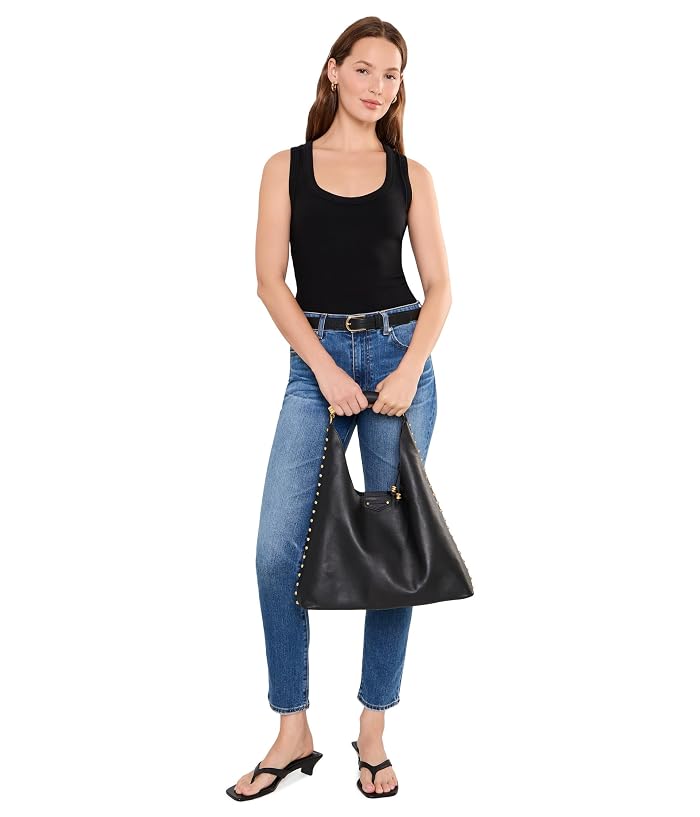 AG Jeans Mari Mid-Rise Slim Straight Jeans - Image 2