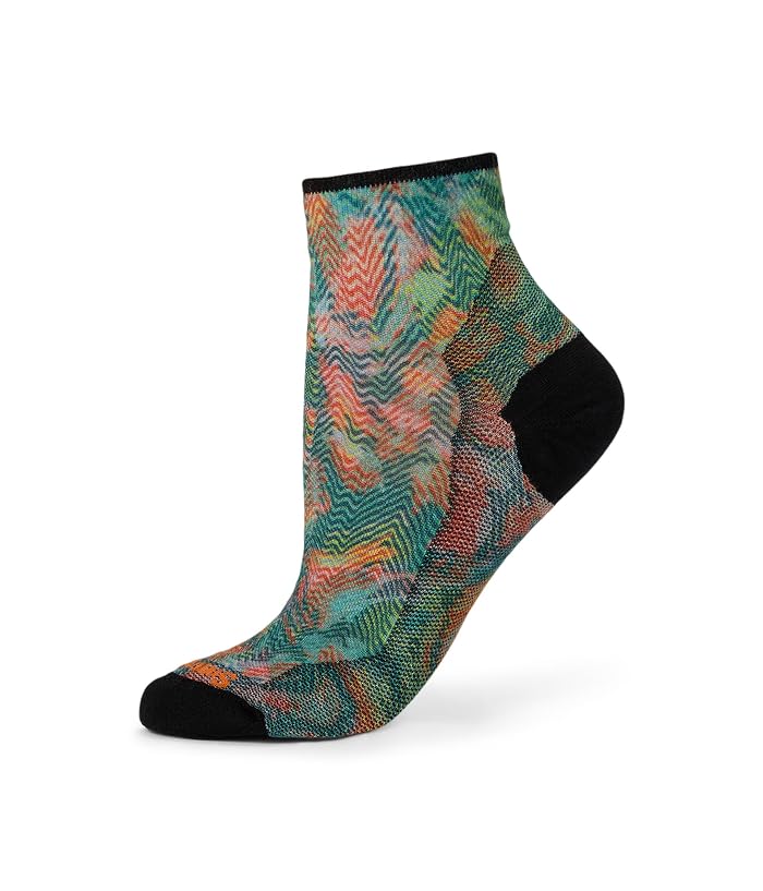 Smartwool Bike Zero Cushion Jungle Music Print Ankle Socks