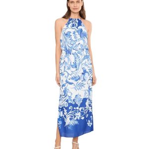 Adrianna Papell Printed Blouson Dress