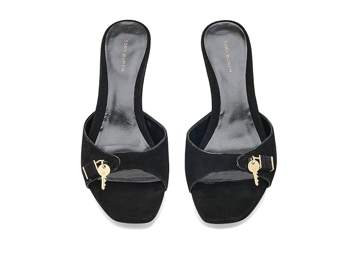Tory Burch Lock Kitten Heel Sandals 55mm - Image 2