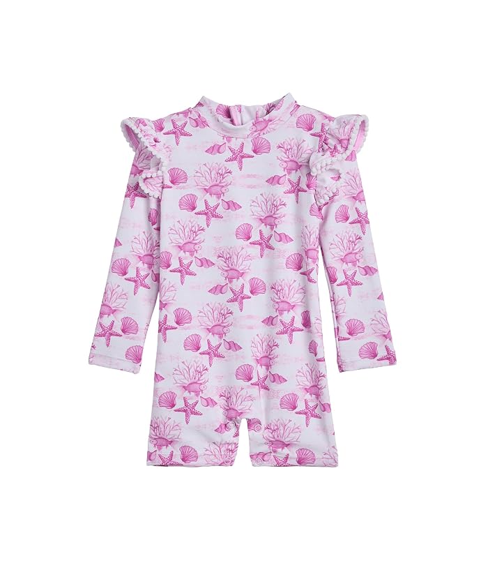 Snapper Rock Kids Lagoon Long Sleeve Sunsuit (Infant)
