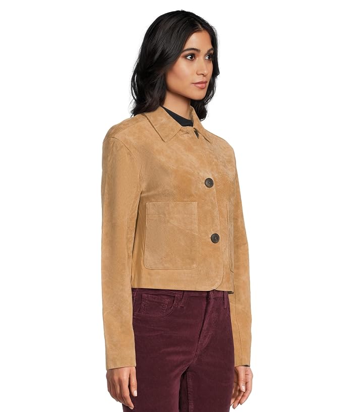 Blank NYC Real Suede Cropped Blazer - Image 2