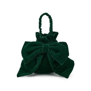 Free People Belle Velvet Bow Bag