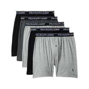 Polo Ralph Lauren 5 Pack Classic Fit Cotton Knit Boxers