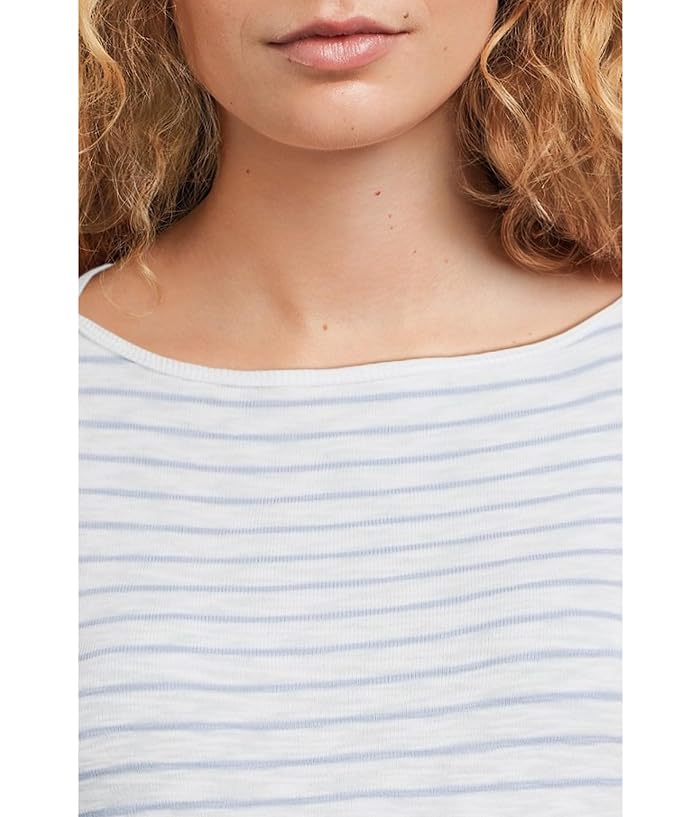 Lilla P Striped 3/4 Sleeve Boatneck - Image 4
