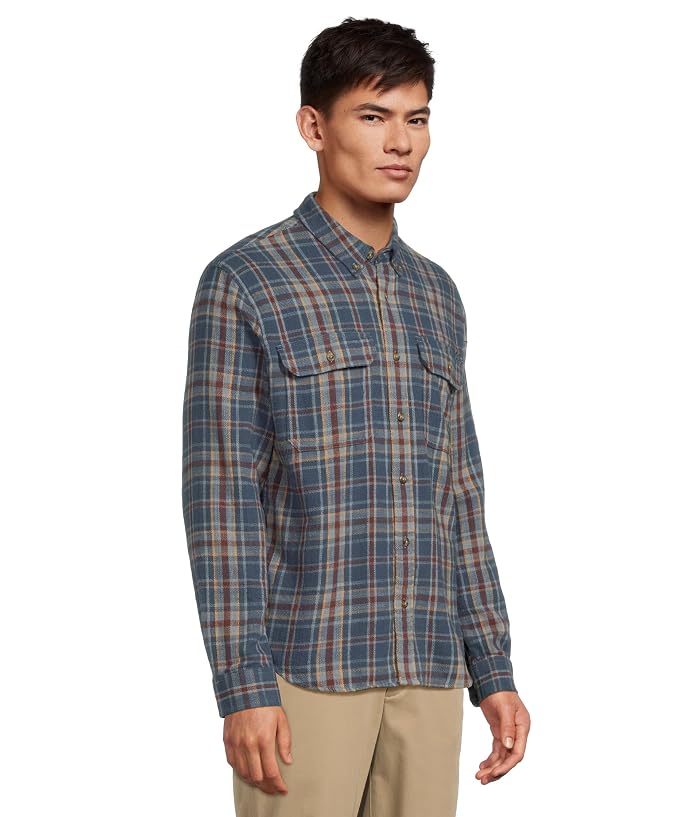 L.L.Bean 1913 Field Flannel Shirt Slightly Fitted Untucked Fit Plaid - Image 2