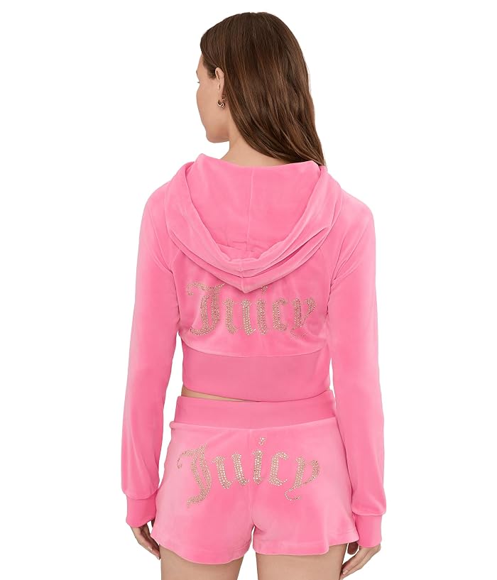 Juicy Couture Raglan Corset Hoodie - Image 4