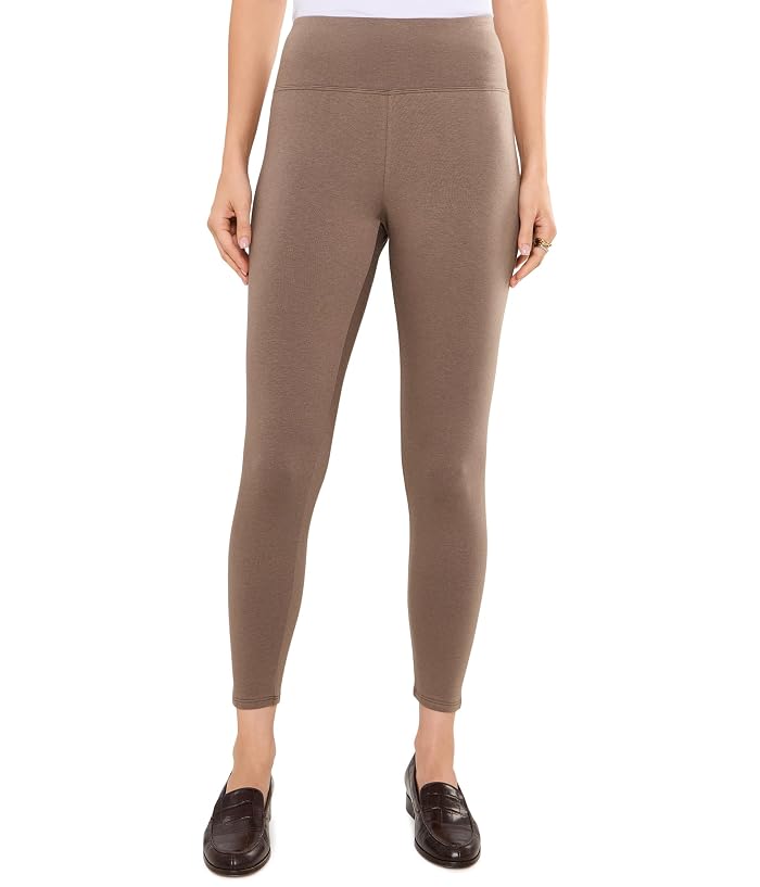 Eileen Fisher Petite Cozy Brushed Terry Hug High Waisted Ankle Leggings