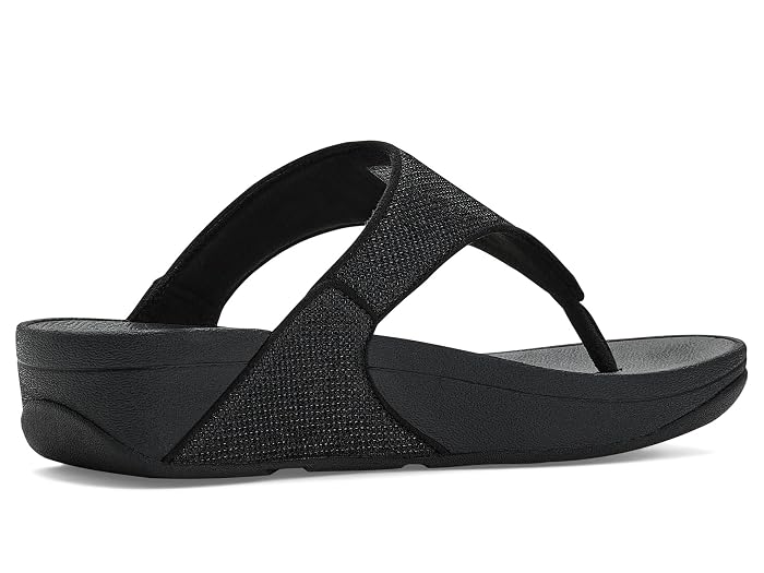 FitFlop Lulu Shimmerglitz Toe-Post Sandals - Image 3