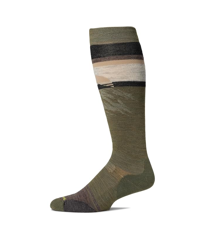 Smartwool Snowboard Targeted Cushion Mountain Sunrise Over The Calf Socks - Image 3