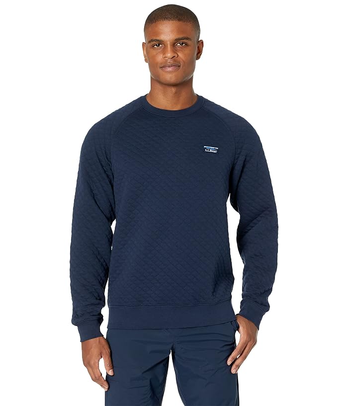 L.L.Bean Quilted Crew Neck Regular