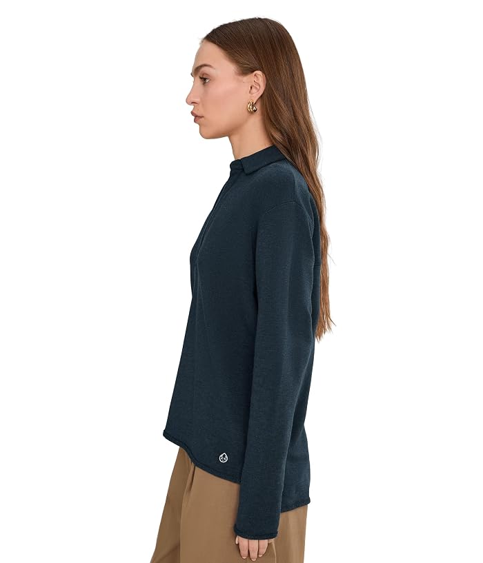 tasc Performance French Terry Polo Sweatshirt - Image 3