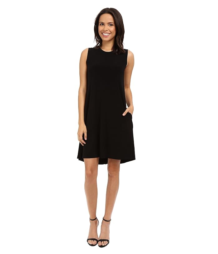 Norma Kamali Sleeveless Swing Dress