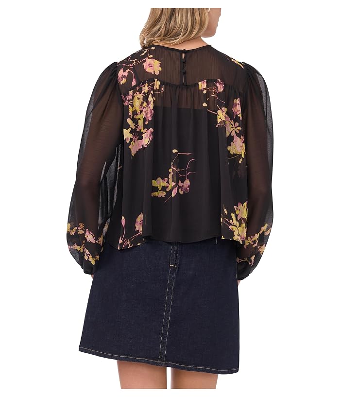Vince Camuto Round Neck Shirring Front Long - Image 2
