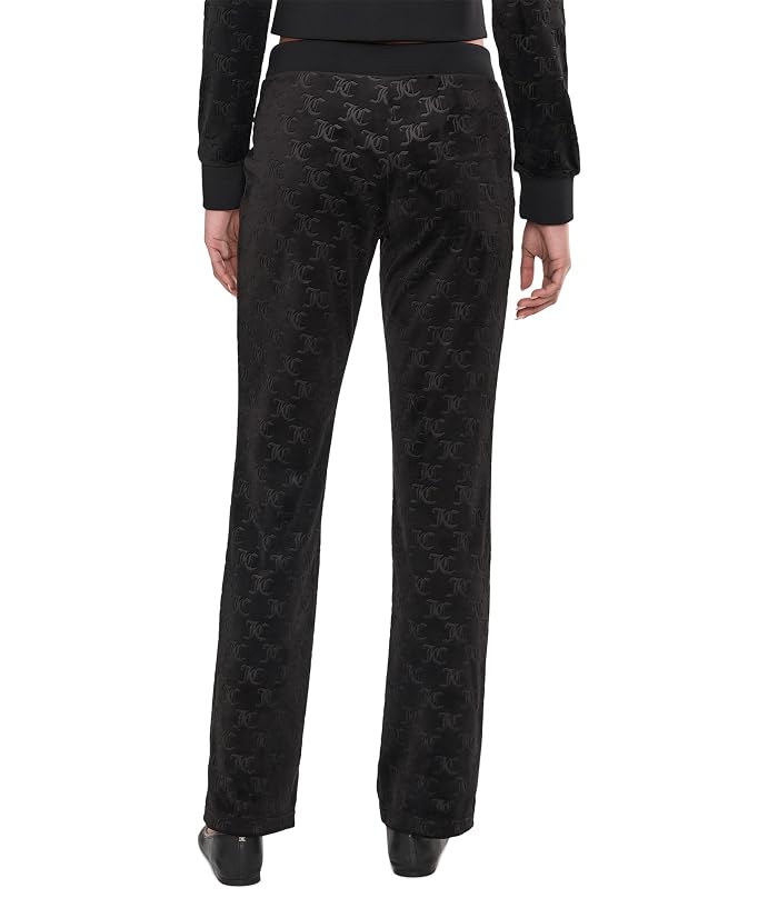 Juicy Couture Embossed Velour Track Pants - Image 4