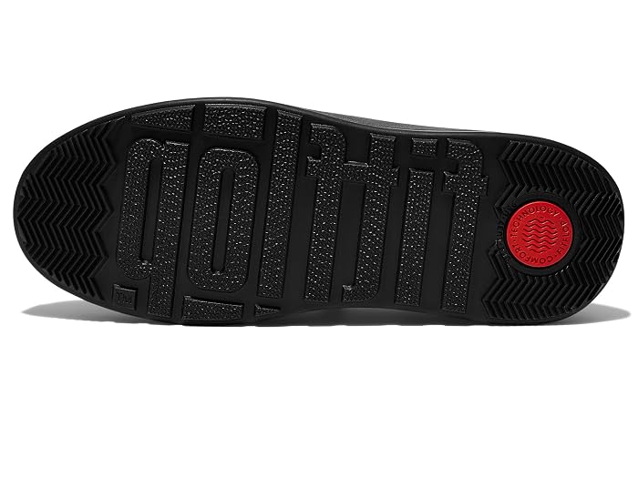 FitFlop F-Mode Leather Flatform Penny Loafers - Image 3