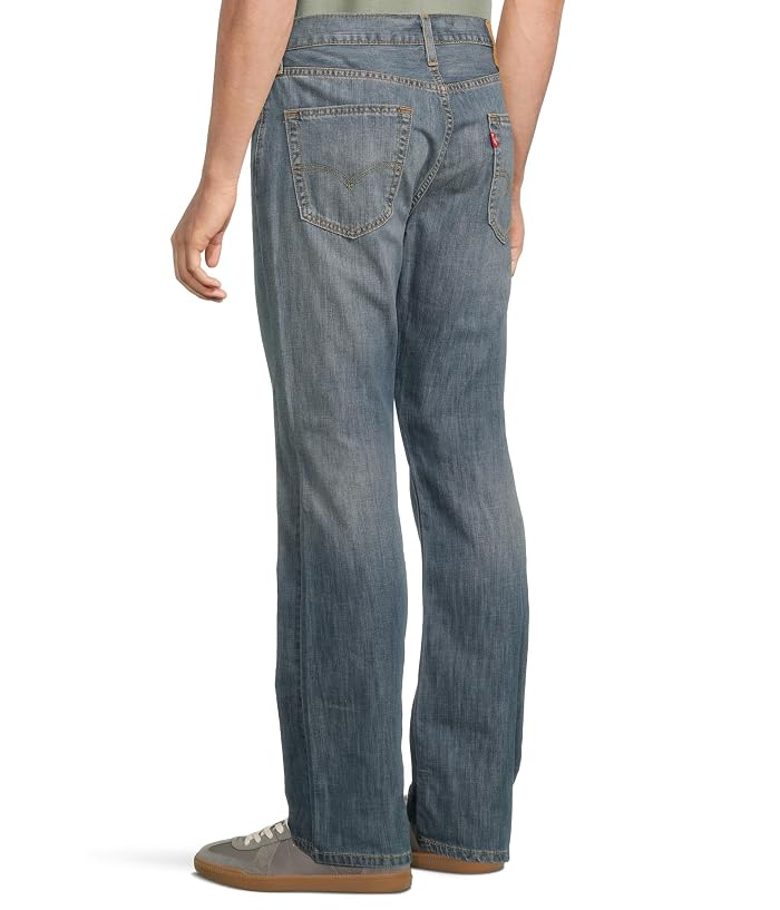 Levi's® Mens 527 Slim Boot Cut Jeans in Medium Chipped - Image 3