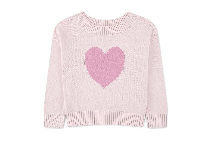 abercrombie kids Oversized Heart Off-The-Shoulder Sweater (Big Kids)